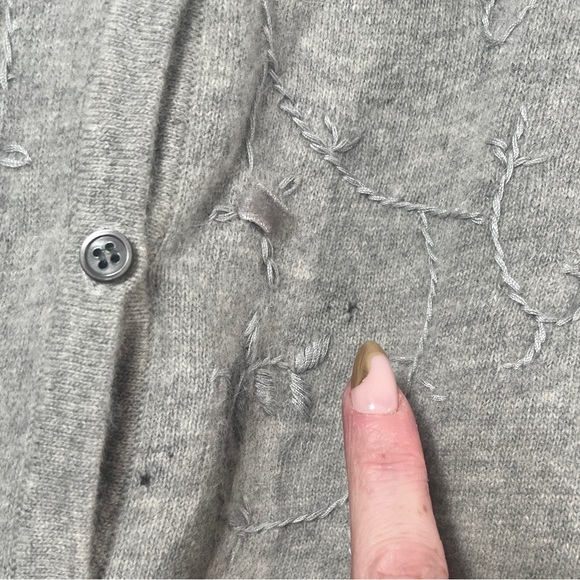 Grey Cardigan Sweater 🩶 by Preview Size Large - Picture 5 of 7